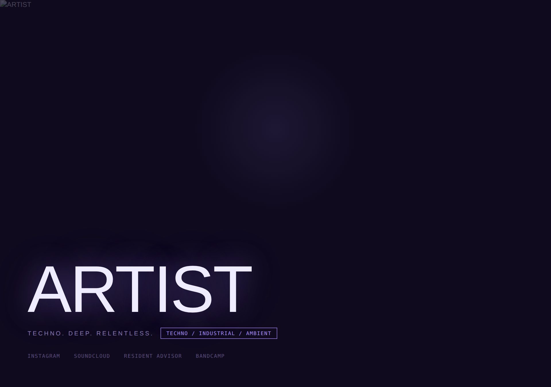 AETHER theme — Violet · Soft Glow