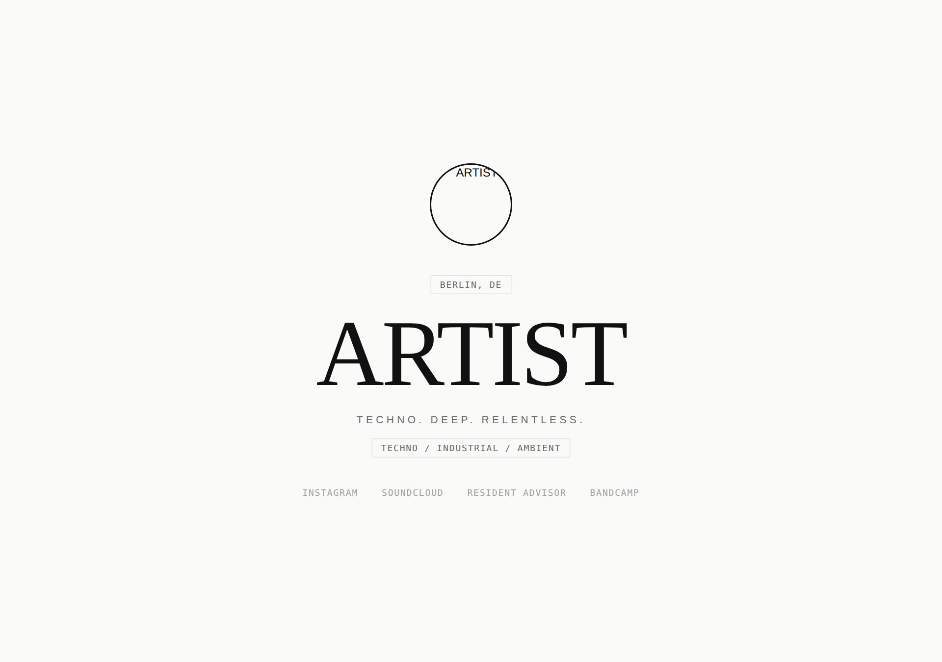 BLANC theme preview