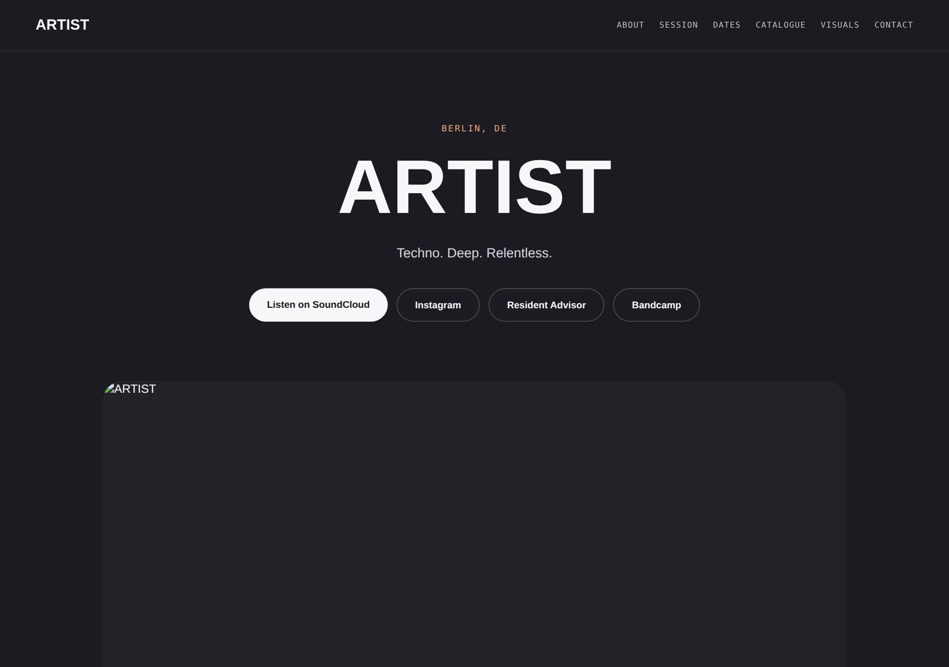 HAZE theme — Slate · Light-Leak Glow · Soft & Rounded