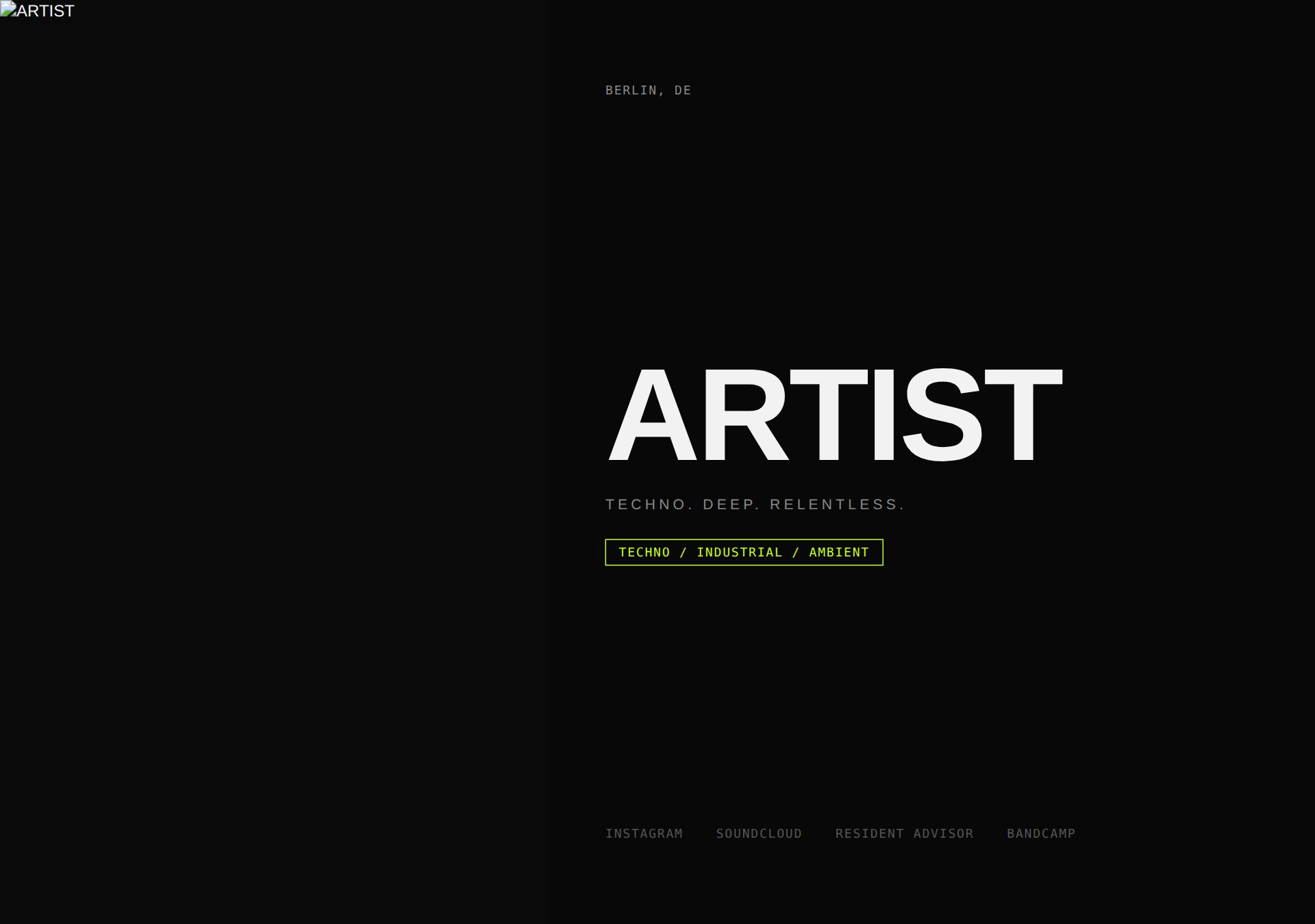 UNDERGROUND theme preview
